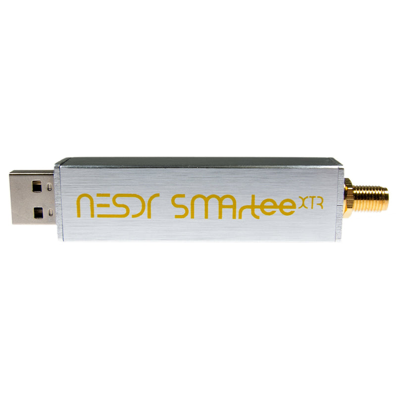 NooElec NESDR SMArTee XTR SDR - Premium RTL-SDR w/Extended Tuning Range, Aluminum Enclosure, Bias Tee, 0.5PPM TCXO, SMA Input. RTL2832U & E4000-Based Software Defined Radio