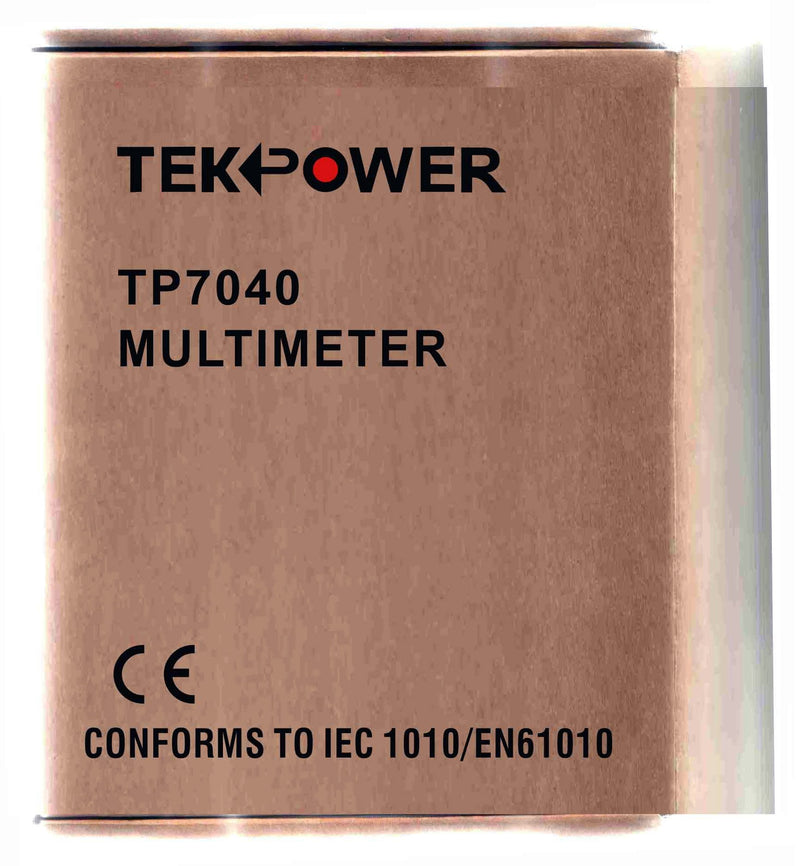 [Australia - AusPower] - Tekpower TP7040 20-Range AC/DC Analog Multimeter General Purpose with High Accuracy and Well Built Details, Strong Needle 