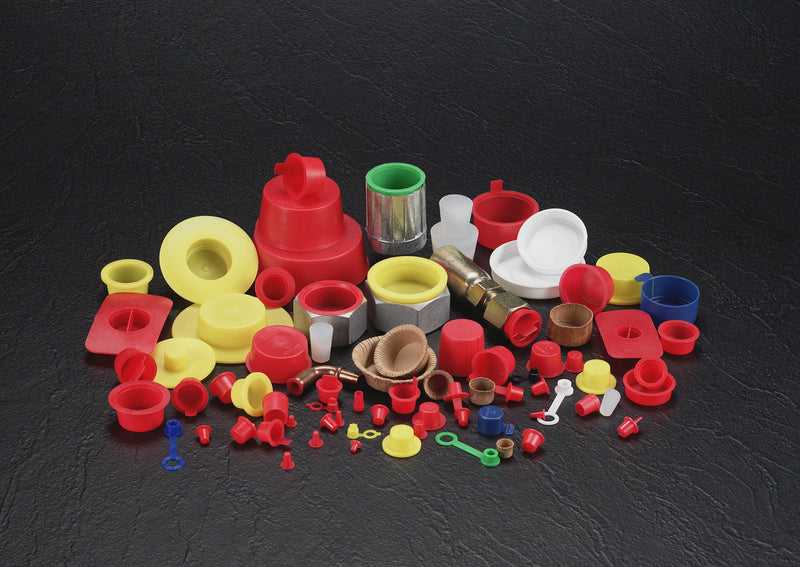 [Australia - AusPower] - Caplugs T-18X T Series – Plastic Tapered Cap and Plug, 40 Pack, Red LD-PE, Cap OD 1.568" x Plug ID 1.75" Protective Closures, Dust and Moisture Seals, MIL Spec, SAE Fittings, Hydraulic (99394308) 