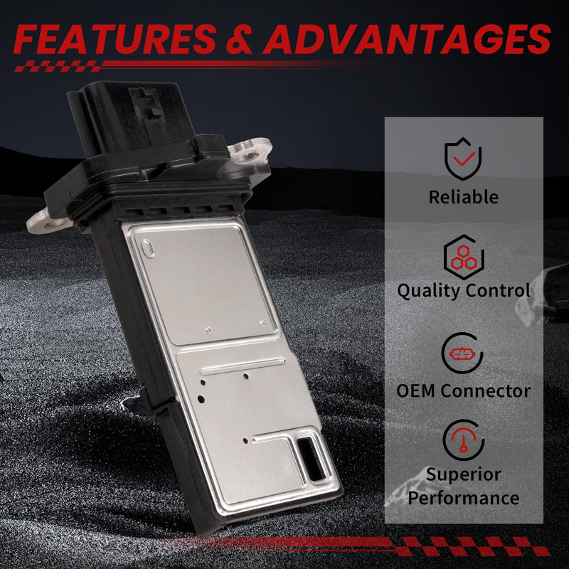 [Australia - AusPower] - Mass Air Flow Sensor Meter for-Nissan Altima 2004-2005 Sentra Maxima Murano 2003-2006 NV2500 NV3500 2012-2015 350Z for-Infiniti FX35 2003-2008 G35 V6 226807S00A AF10141 226807S000 