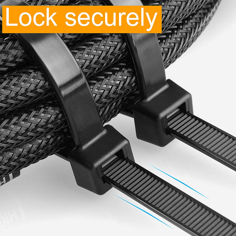 [Australia - AusPower] - Zip Ties 18 inch (100 Pack), Black, 60lb Tensile Strength, UV Resistant Cable Ties for indoor and outdoor use, by Tantti Supply 18" (100 Pack) 