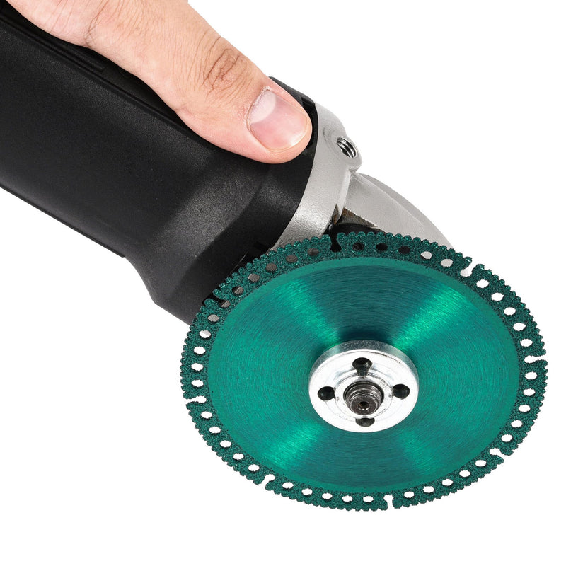 ‎10 Packs 4-1/2" Indestructible Disc for Grinder, Indestructible Grinder Disc for Angle Grinder 7/8" (Model 115/125), Fit Smooth Cutting, Chamfering, Grinding of All Materials (Green) Green 4.5 Inch 10.0