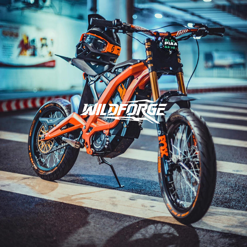 Electric Bike Battery Cover - Imitation Carbon Fiber Electric Dirt Bike Accessories for for Sur-ron Light Bee S/X / X160 / X260