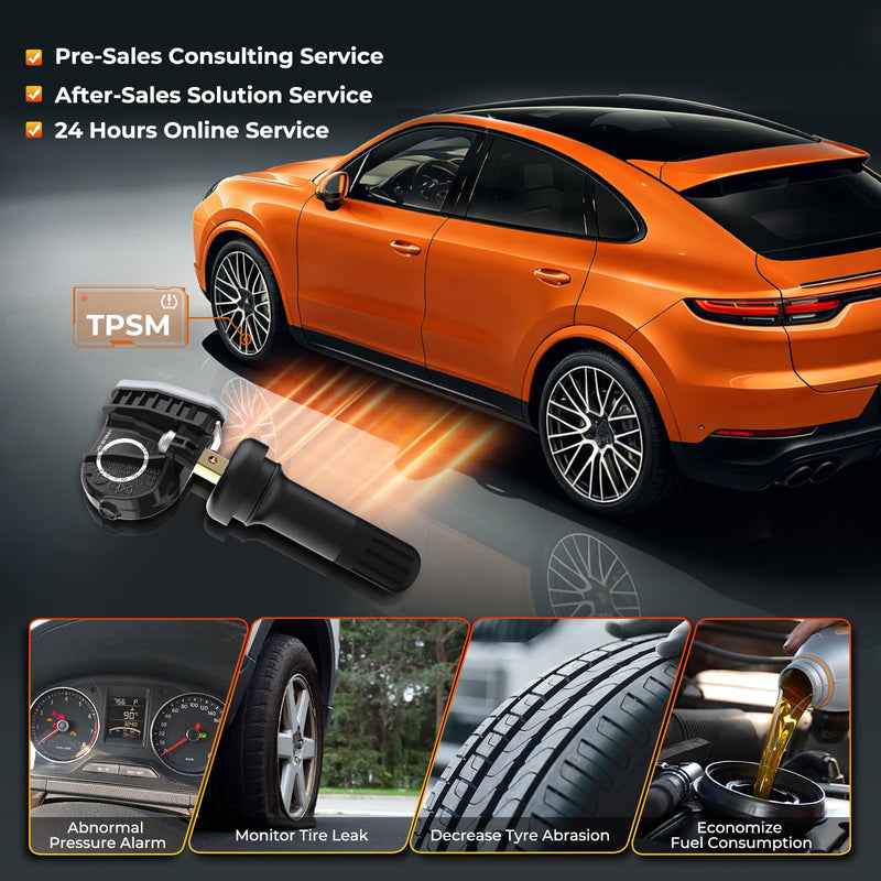 [Australia - AusPower] - Jsueng TPMS Sensor Ford, 4 Pack Tire Pressure Monitoring System Sensor fit for Ford F150 F250 Flex Fusion Mustang, Lincoln MKX MKZ MKS MKT, 315Mhz Replaces F2GZ1A189A FR3Z1A189A GL3T1A180GB 4-Pack 