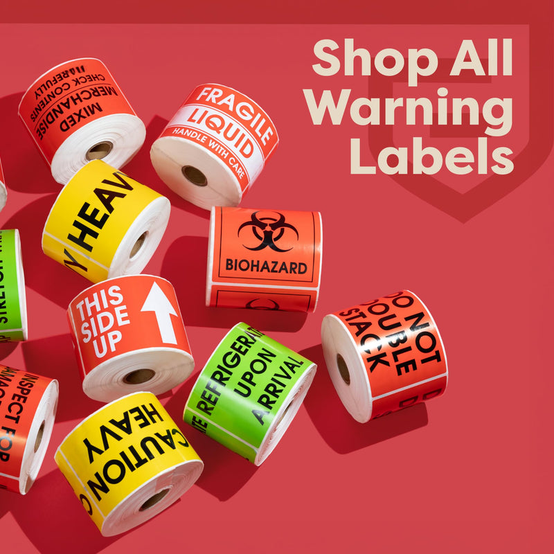 6" X 6" Universal Waste Labels with Writable Fields (500 Stickers, 1 Roll) Water-Resistant Shipping, Handling, and Disposal Labels with Permanent Adhesive - Aegis Adhesives Purple (Universal Waste)