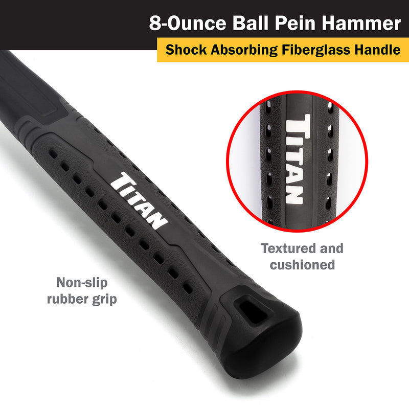 [Australia - AusPower] - Titan - 8 Oz. Ball Pein Hammer (63308) 