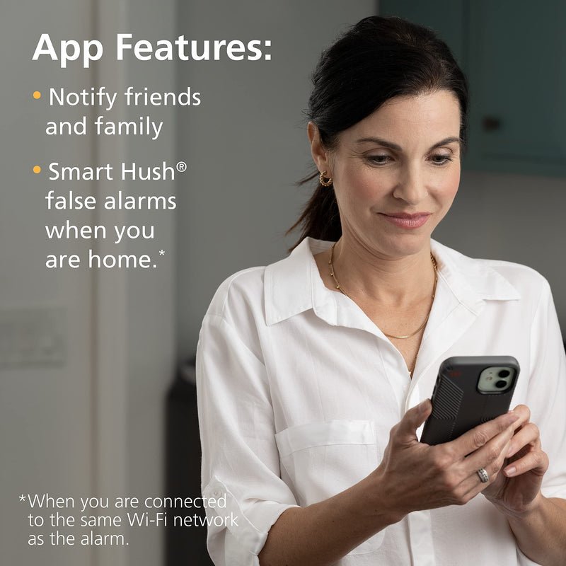 Kidde WiFi Water Leak Detector & Freeze Alarm, Alexa Device, Smart Leak Detector for Homes with App Alerts,White 1 pack