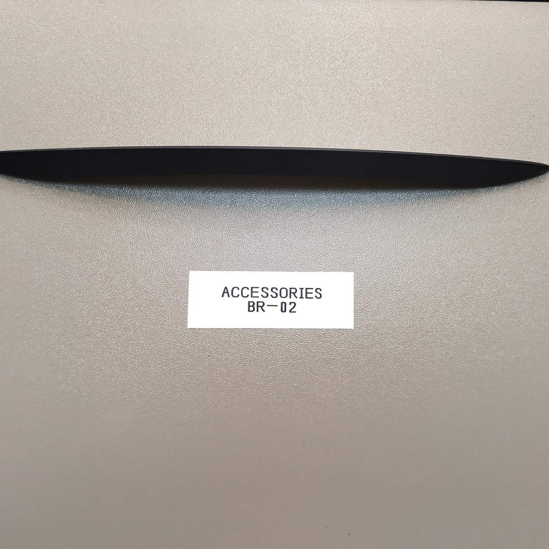 Compatible Label Tape Replacememt for M21-500-595-WT Cartridge Ribbon, 1/2 inches Adhesion Vinyl Labels Tape, Work with BMP21-PLUS/LAB M210 M211 Printer,21' Length 0.5" Width-4 Roll