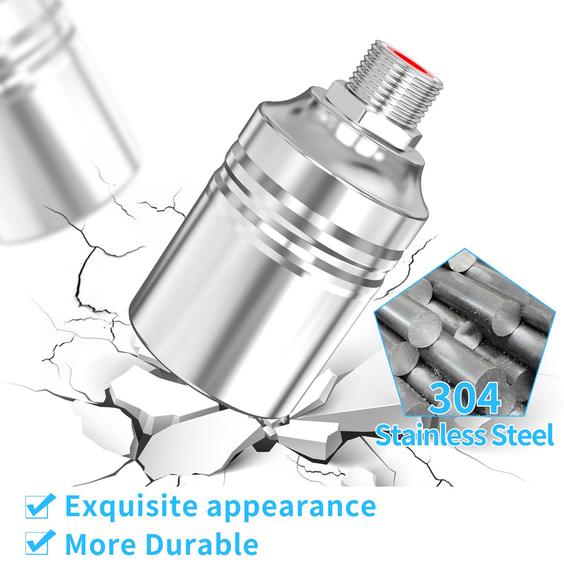 [Australia - AusPower] - 1/2" to 3/4" 1" Water Mini Float Valve,304 Stainless Steel Fully Automatic Level Controller Valve for Wate Tank, Livestock Troughs, Pool, Distiller 