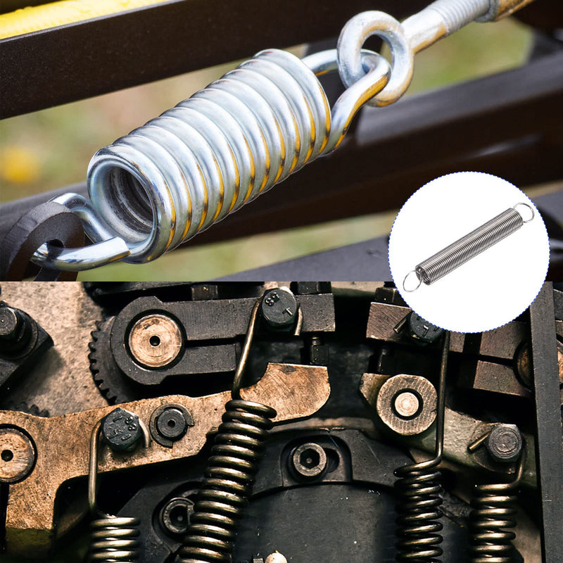 [Australia - AusPower] - METALLIXITY Extension Spring (1x12x90mm/0.04"x0.48"x3.55") 5Pcs, 304 Stainless Steel Tension Spring Wire - for Home Repair Construction Machinery 0.04"x0.48"x3.55" 