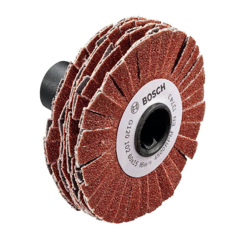 Bosch 15mm Flexible Sanding Roller Grit 80 Körnung 80