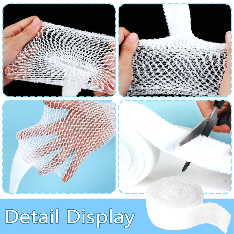 [Australia - AusPower] - Grevosea 2 Roll 2m Tubular Bandage Elastic Net Wound Dressing Compression Bandage Wrap Tubular Gauze Stockinette Tubing for Legs Arm Without The Use of Adhesive Tape (Size 7) size 7 