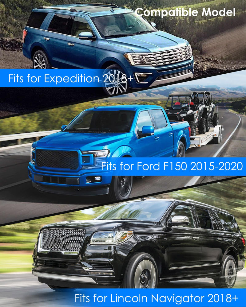 7L1Z-9H465-B 4x4 Vacuum Solenoid Valve and FL3Z-3A788-B Auto-Locking Hub Vacuum Line Tube Check Valve Combo Kit, Fits for Ford F150 2015-2020 Expedition Lincoln Navigator 2018+ Vacuum Solenoid Valve+Check Valve