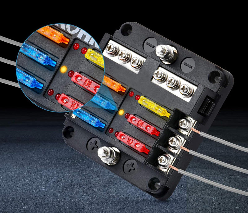 [Australia - AusPower] - (80Pcs) 30 Amp Standard Fuse, 30A Car Blade Fuses for Car/RV/Truck/SUV/Motorcycle/Boat 