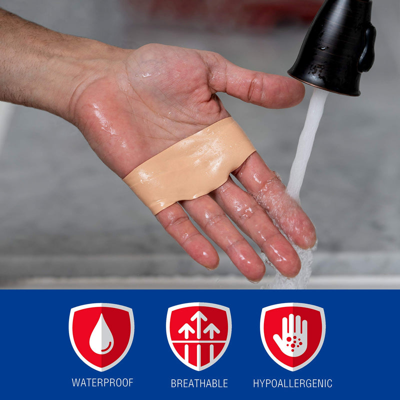 Nexcare Blister Prevention Tape, Waterproof Foam Medical Tape, Sticks Firmly to Skin to Help Prevent Blisters - 1 In x 5 Yds, 1 Roll of Tape 1 Pack