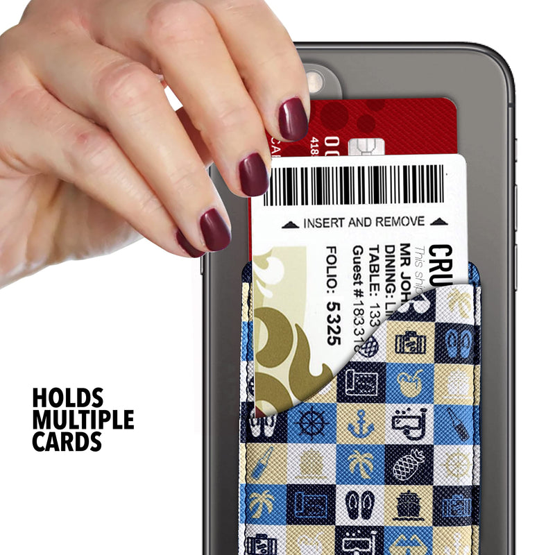 [Australia - AusPower] - Cruise Card Holder Phone Pouch Wallet for Ship ID Key Cards - Cruise Line Essential for all Cruise Lines in 2024 & 2025 