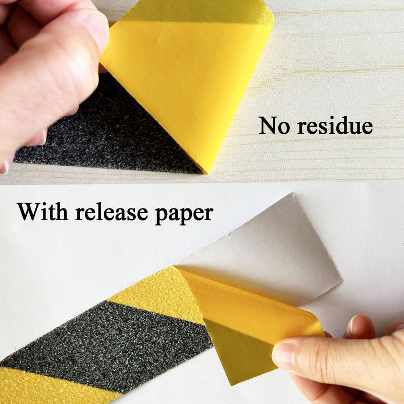[Australia - AusPower] - QILIMA Anti Slip Grip Tape, 1 Inch x 16.5 Feet, Yellow, Waterproof, Non Skid Tape for Stairs, Skateboards, Concrete, Metal, Plastic, Tile, Laminate, Carpet 