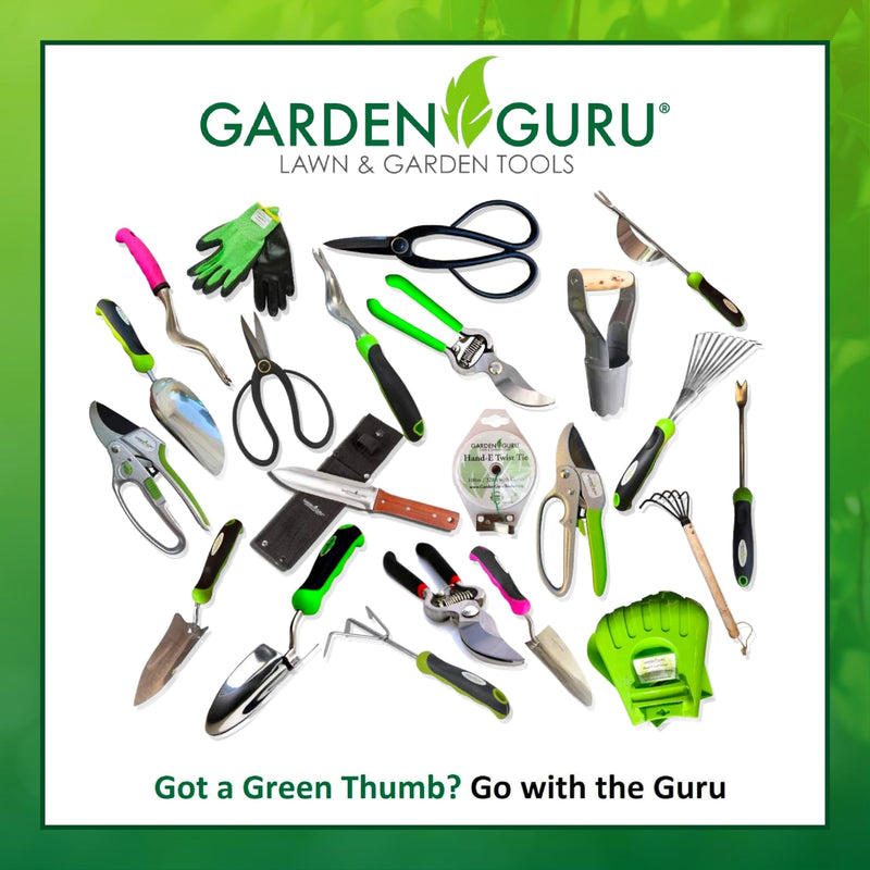 Garden Guru Leaf Scoops Rake Claws, Ergonomic, Large Hand Held Garden Rakes for Fast & Easy Leaf and Lawn Grass Snow Removal 1 Pack