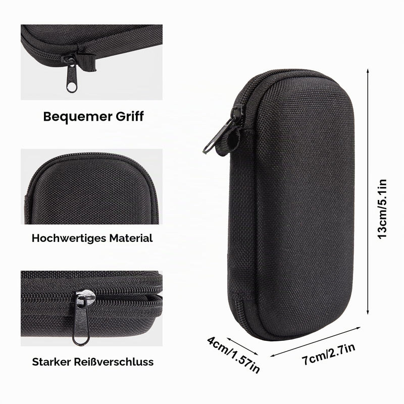 Bag for KardiaMobile 6L, Carry Bag Compatible with KardiaMobile ECG Monitor, Heart Monitor Bag, Protective Travel Bag Case for Kardia Mobile 6L ECG (Bag Only)