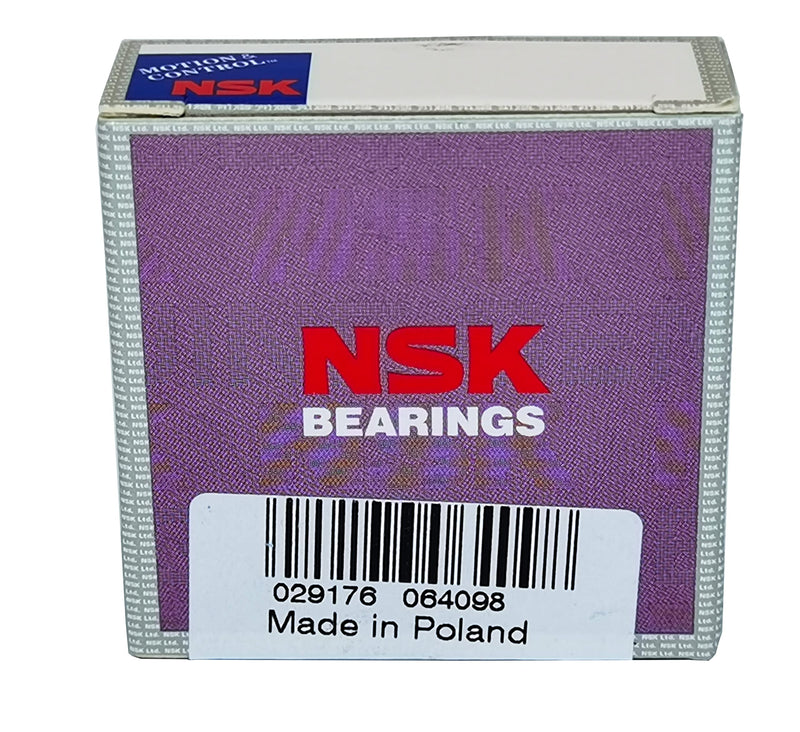 [Australia - AusPower] - Nsk Bearings (2 Pack) 6203-2RS 6203DDU 6203VV Bearings 17X40X12MM Pressed Steel Cage,Deep Groove Ball Bearings 