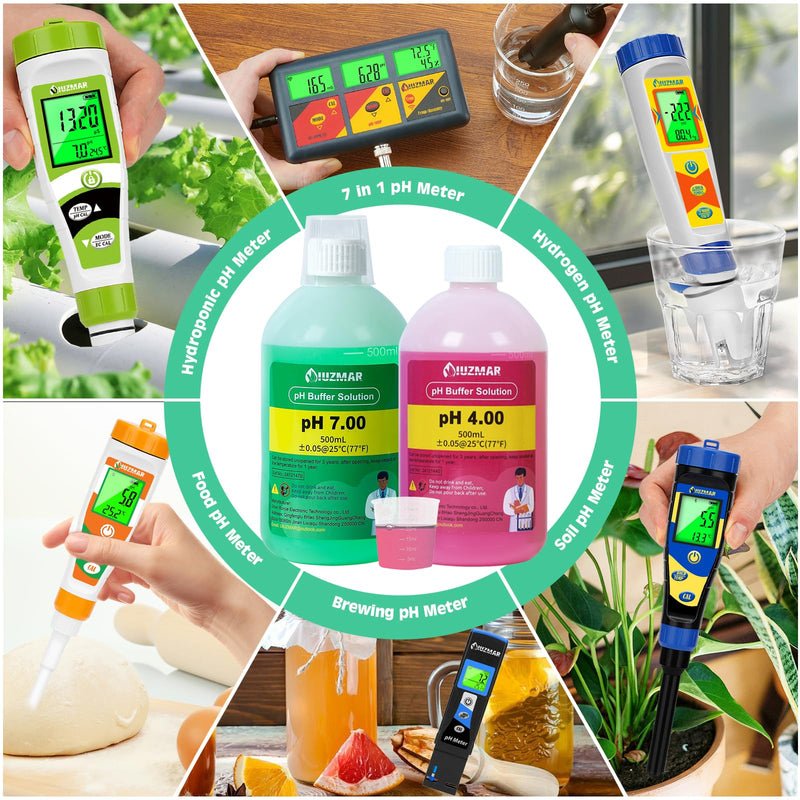 [Australia - AusPower] - Spear Sensor Food pH Kit and pH 7.00 and pH 4.00 Calibration Fluid 