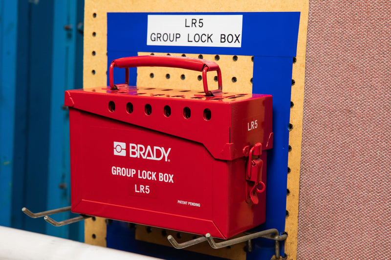 Brady Authentic (M4-49-595) All-Weather Permanent Adhesive Vinyl Labels 1" H x 1" W Black on White, 360 Labels. for use with BMP41, BMP51, M410, M510, and M511 Label Printers.
