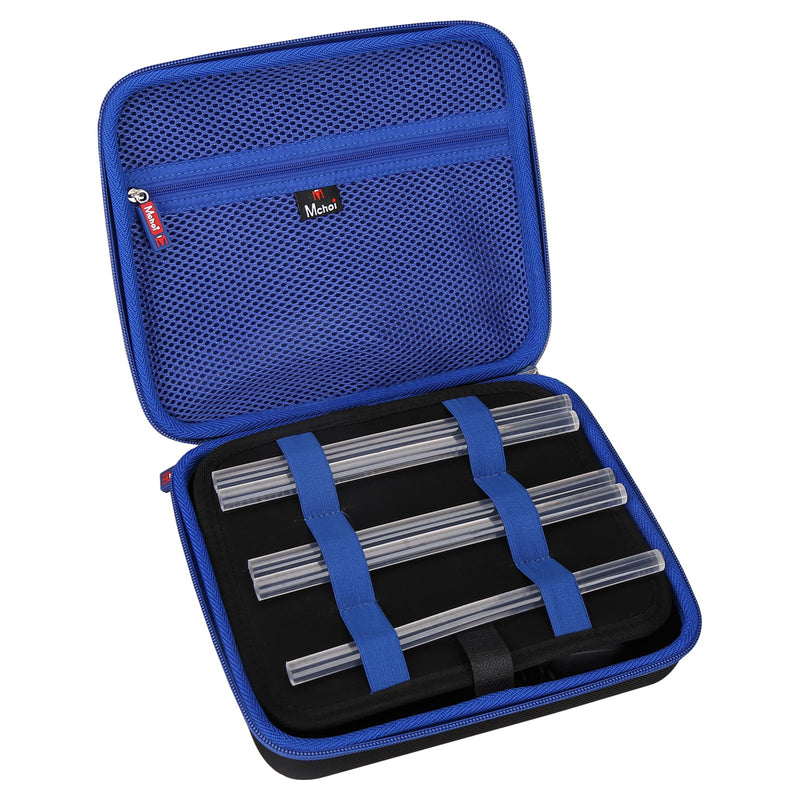 [Australia - AusPower] - Mchoi Hard Case Suitable for Chandler Tool 60W High Temp Large Glue Gun Stand-Up base & 12 Glue Sticks, Waterproof Shockproof Hot Glue Gun Protective Case, Case Only 