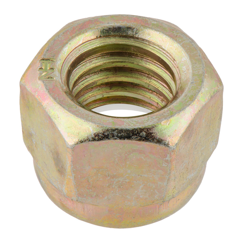 [Australia - AusPower] - 3/8"-24 (25 pack) Grade 8 Nylon Insert Lock Nuts, Fine Thread, Yellow Zinc by Makers Bolt 3/8"-24 (25 pack) 