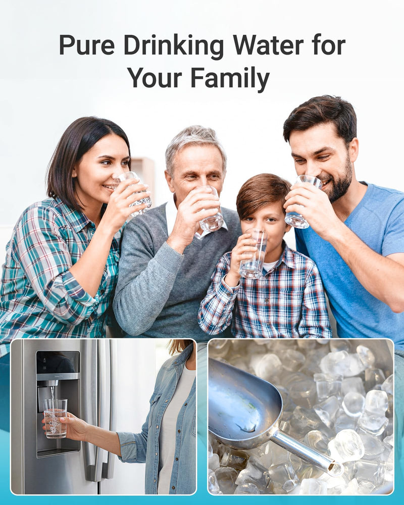 AQUA CREST DW85 Under Sink Water Filter, Replacement for Aqua-Pure® AP-DW85, 5584408, AP-DWS700, Cuno CFS8112, CFS8812X-S, CFS8720, KOHLER K-201-NA, KOHLER K-202-NA, NSF 42 Certified, Model No.WF60-85 WITHE