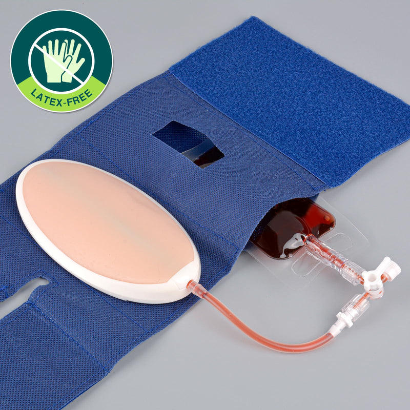 [Australia - AusPower] - IV Insertion Practice Kit for Nursing Students, IV Start Kit for Nurses, Venipuncture Kit for Injection Training 