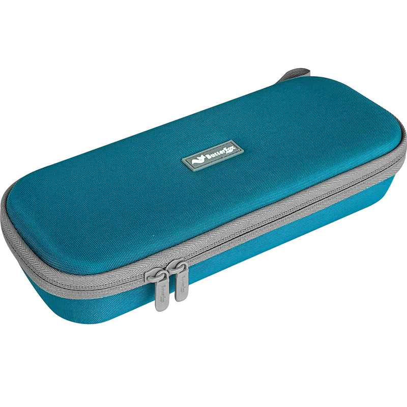ButterFox Semi Hard Stethoscope Case for Classic III, Cardiology IV Diagnostic, Lightweight II S.E, and More Stethoscopes with Pocket for Nurse Accessories (Green/Teal)