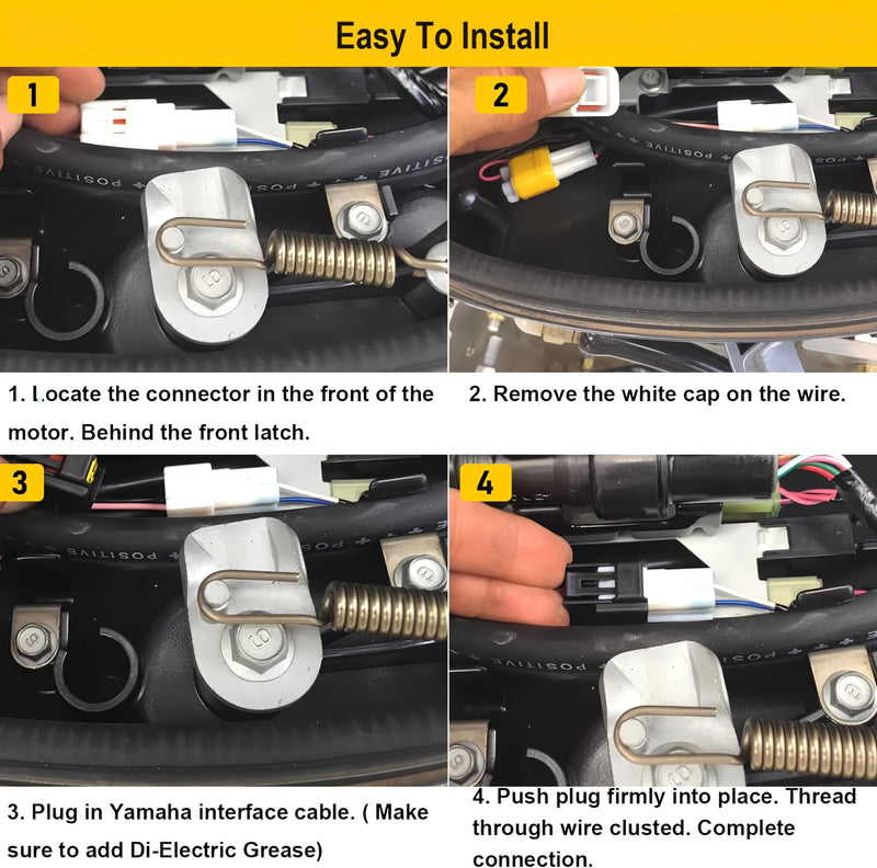 NMEA 2000 (N2k) Interface Cable for Yamaha Outboard. 4-Meter (13 feet) with Included Tee Connector, for Lowrance Simrad B&G Navico & Garmin Networks