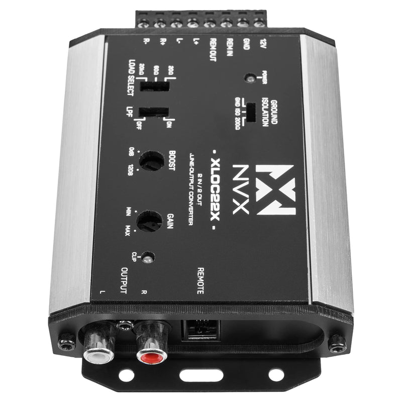 [Australia - AusPower] - NVX XLOC22X 2 inputs / 2 outputs High Voltage Active Line Output Converter with Impedance Matching 2 Input | 2 Output 