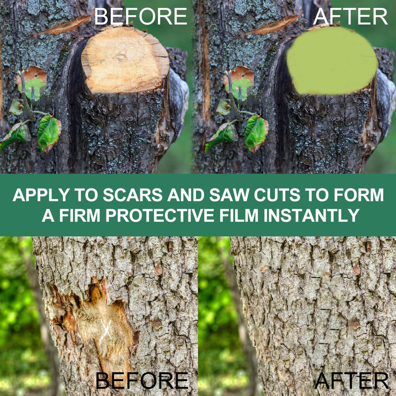 [Australia - AusPower] - Tree Wound Sealer,Tree Wound Pruning Sealer,Bonsai Tree Pruning Sealer, Tree Wound Sealer Healing Cream,Plant Grafting Paste Smear Tree Repair Ointment Agent Repair(1Pcs) 