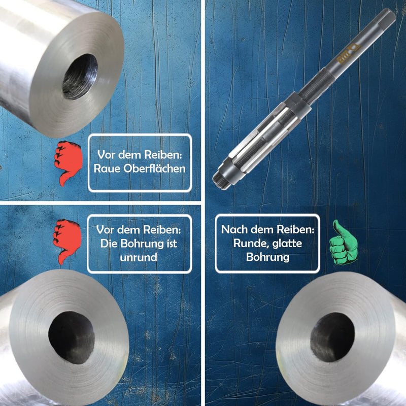 Adjustable Reamer Diameter 6 - 6.5 mm High Quality Adjustable Hand Reamer Reamer Quick Adjustable 6-6.5 mm 6 - 6,5mm