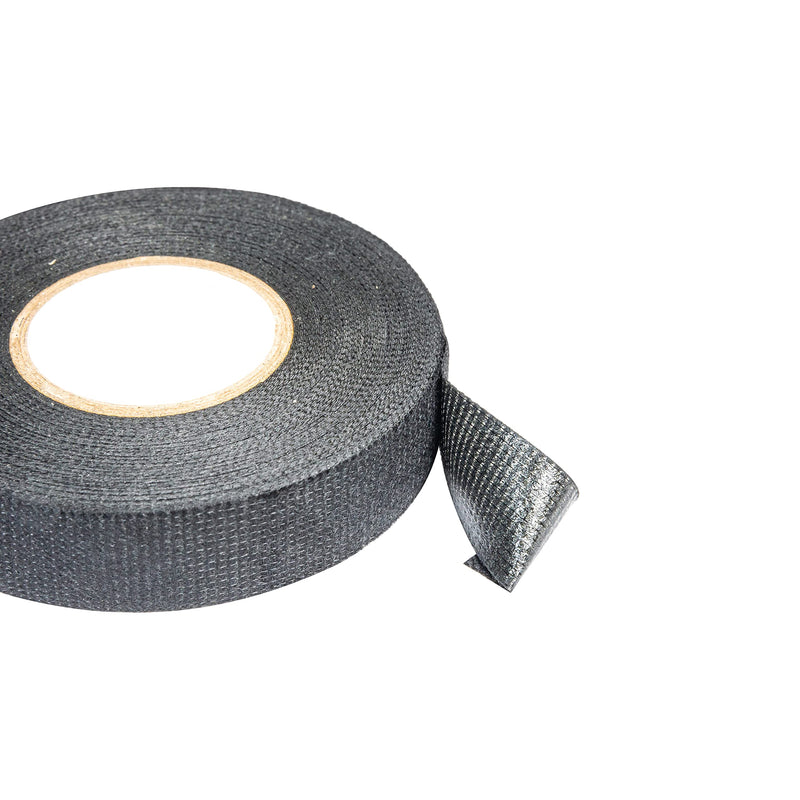 SANKEMU Wiring Harness Tape High Temp Wire Cable Loom Self-Adhesive Fabric Tape for Electrical Automotive Engine Harness Wrap Protection Noise Damping Cables Fixed 3/4 Inch x 49 FT 10