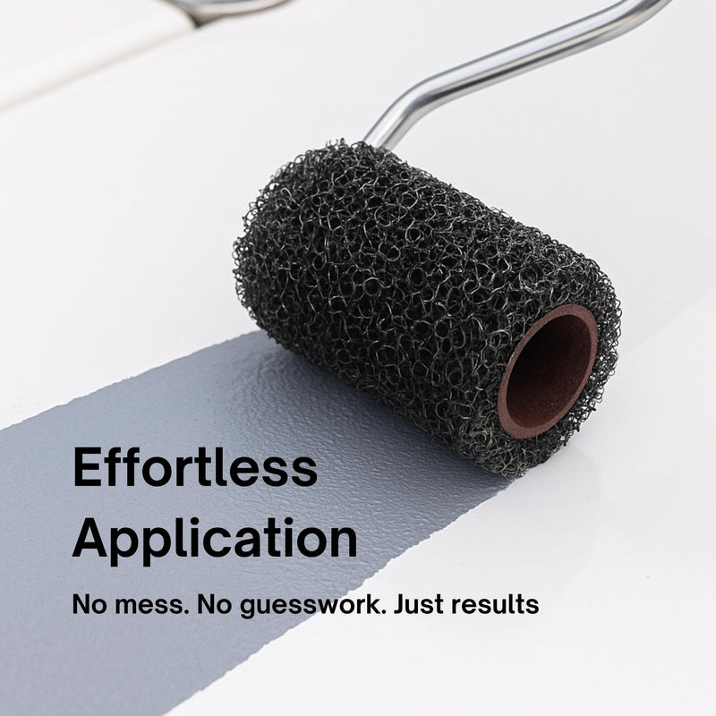 KiwiGrip Roller for Non-Skid Coating Application - Black, 4-Inch - Creates Aggressive or Fine Grip Surface on Boats, Decks, Ramps or Steps - KG-102-04 | Non-Skid Coating Application, Creates Aggressive or Fine Grip Surface on Boats, Decks, Ramps or Ste...