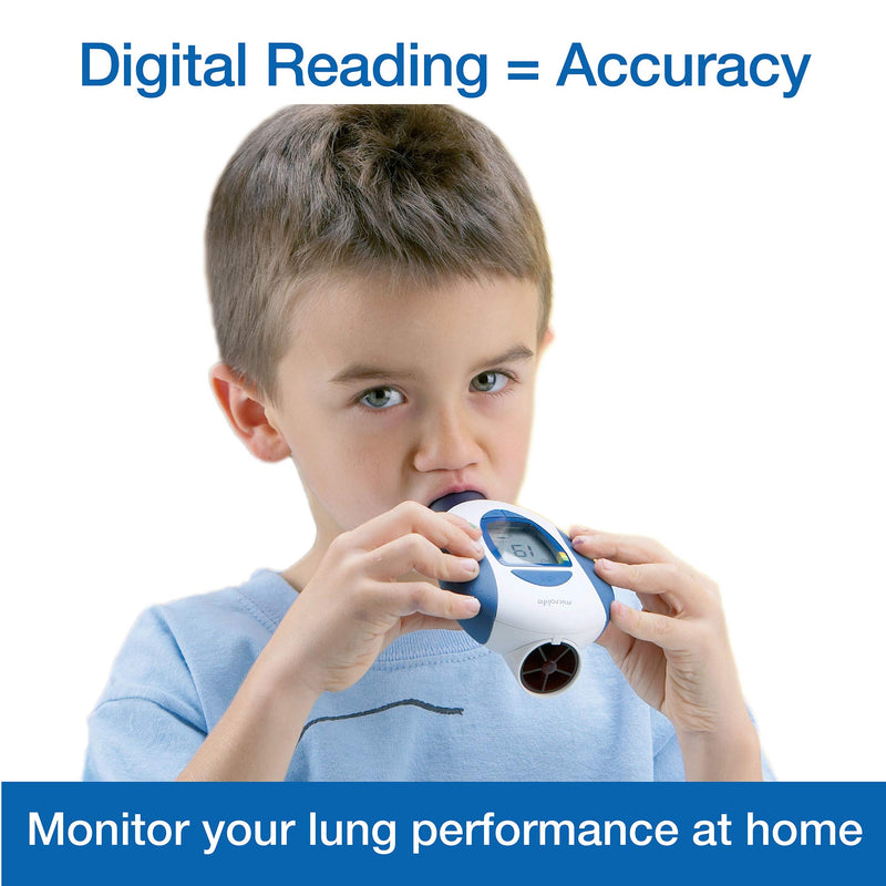 [Australia - AusPower] - Microlife Digital Peak Flow Meter with FEV1 & Tracking Software | Reliable & Accurate Respiratory Spirometer for Kids & Adults | Perfect for Home Monitoring Asthma, COPD & other Lung Conditions 