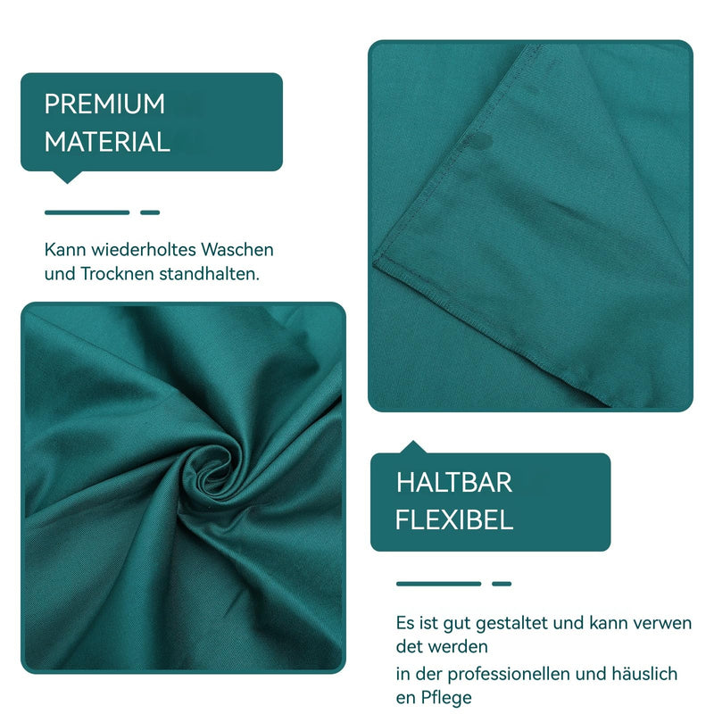 [Australia - AusPower] - iplusmile Medical Cloth Surgical Cloth Cotton Cloth Double Layer Square Medical Cloth for Hospital Surgery Green 23.6 x 23.6 Inches 