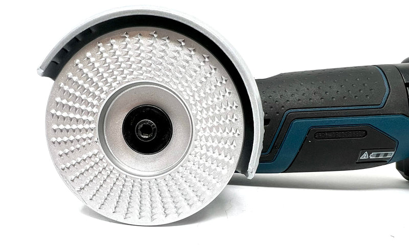 [Australia - AusPower] - WELLERWERKZEUGE Rasp Disc Grinding Disc 76 x 10 mm Raised Flat Wood Hoof Processing for Mini Battery Angle Grinder 10.8 V 12 V sublime 