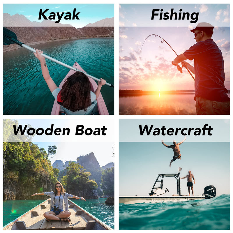 3 Feet Bungee Dock Line Boat Ropes for Docking Line Mooring Rope with Stainless Steel Clip Accessories for Boats 2pcs (Grey, 3Feet) 3 Feet Grey