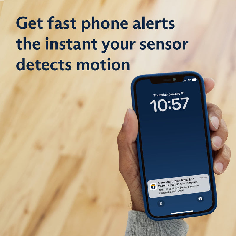 [Australia - AusPower] - SimpliSafe Motion Sensor - Compatible with Gen 3 Home Security System 