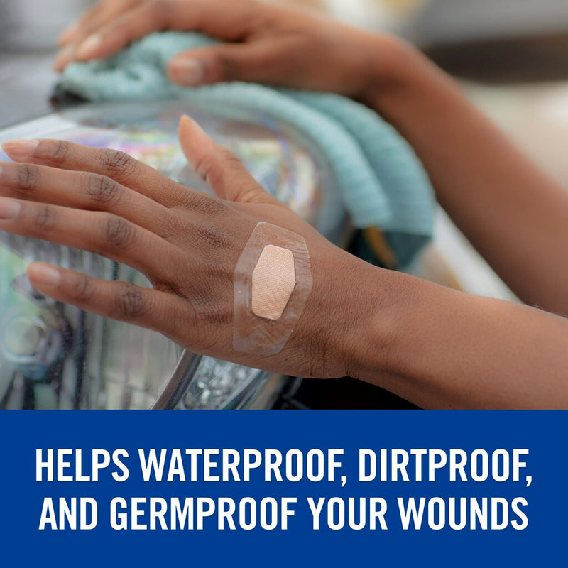[Australia - AusPower] - Nexcare Max Hold Waterproof Bandages, Helps waterproof, dirtproof, and germproof your wounds, 60 ct 