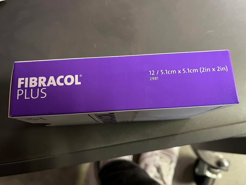 [Australia - AusPower] - FIBRACOL PLUS 2981 Collagen Wound Dressing with Alginate, 2" X 2" - (1 EACH Dressing) 