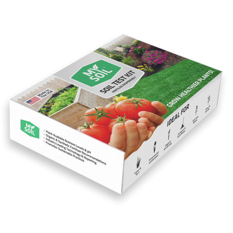 MySoil Soil Test Kit, Unlock Your Lawn & Garden Potential, Complete & Accurate Nutrient and pH Analysis with Recommendations Tailored to Your Soil and Plant Needs 1 Kit
