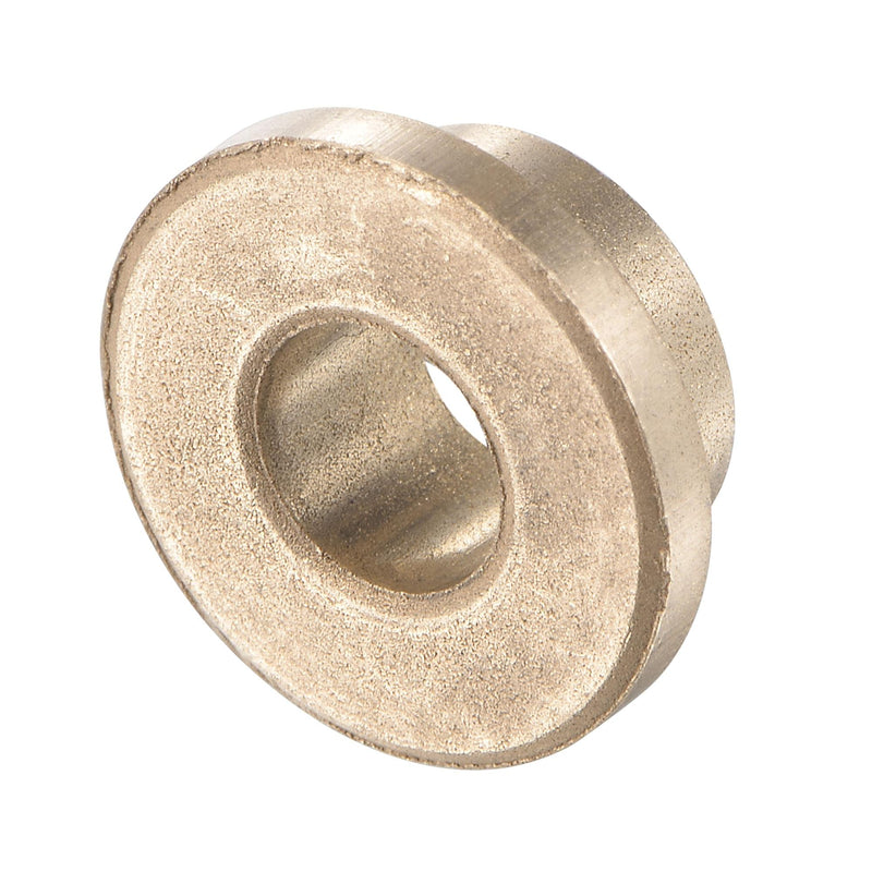 [Australia - AusPower] - uxcell Flange Sleeve Bearings 6mm Bore 10mm OD 6mm Length 14mm Flange Dia 2mm Flange Thickness Sintered Bronze Self-Lubricating Bushing 4pcs 6x10x6mm 
