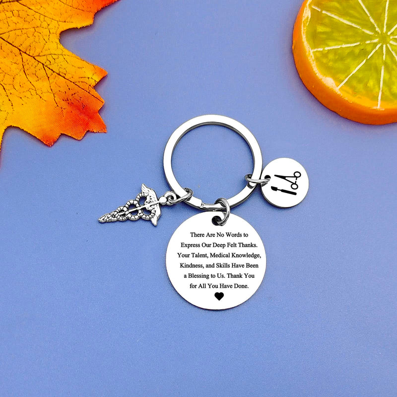 [Australia - AusPower] - Doctor Keychain Doctor Appreciation Gift Doctor Gifts for Women Men Surgeon Keychain 