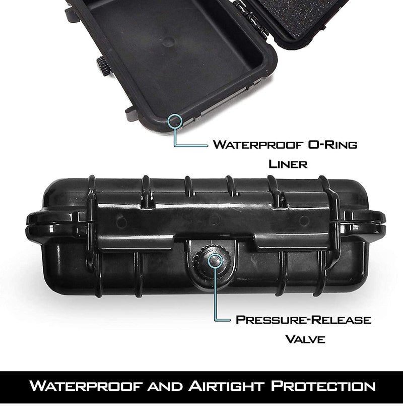 [Australia - AusPower] - CASEMATIX Hard Case Compatible with Klein Tools TI290 Rechargeable Pro Thermal Imaging Camera and Klein Tools TI250 Rechargeable Thermal Imager - Includes Waterproof Carry Case Only 
