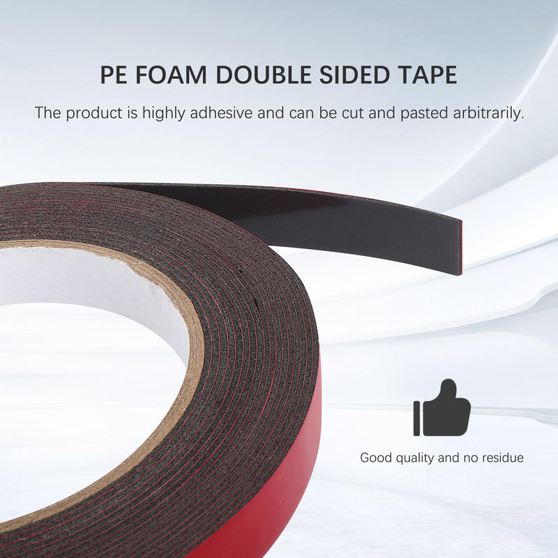 16.40Ft Automotive Tape Stick Car Emblems,Waterproof Automotive Double Sided Tape for Exterior Car Trim Adhesive,Universal Strong Auto Trim Adhesive Fit Door Panels,Car Mirrors