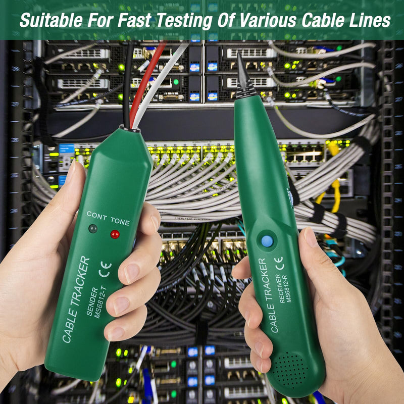 [Australia - AusPower] - Cable Tracker, CJBIN Cable Break Detector, Robotic Lawnmower, Multifunctional Cable Checker Wire Cable Tester for Network Maintenance Collation, Telephone Line Tester, Continuity Tester, LAN Network 